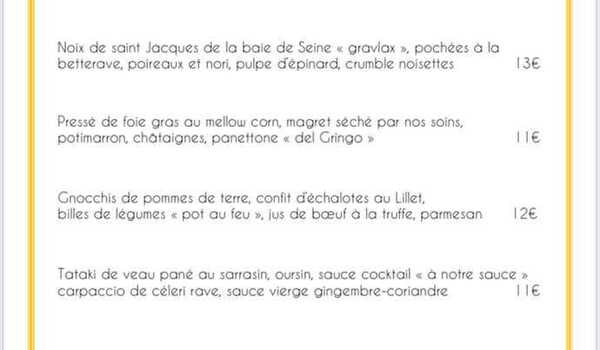 La régalade de Noël du Bistro50' !